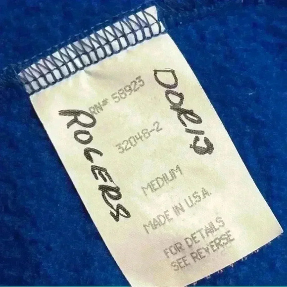 Vintage Full Length Embroidered Pullover Robe Gown Teddy Bears & Hearts Size M - Picture 6 of 7